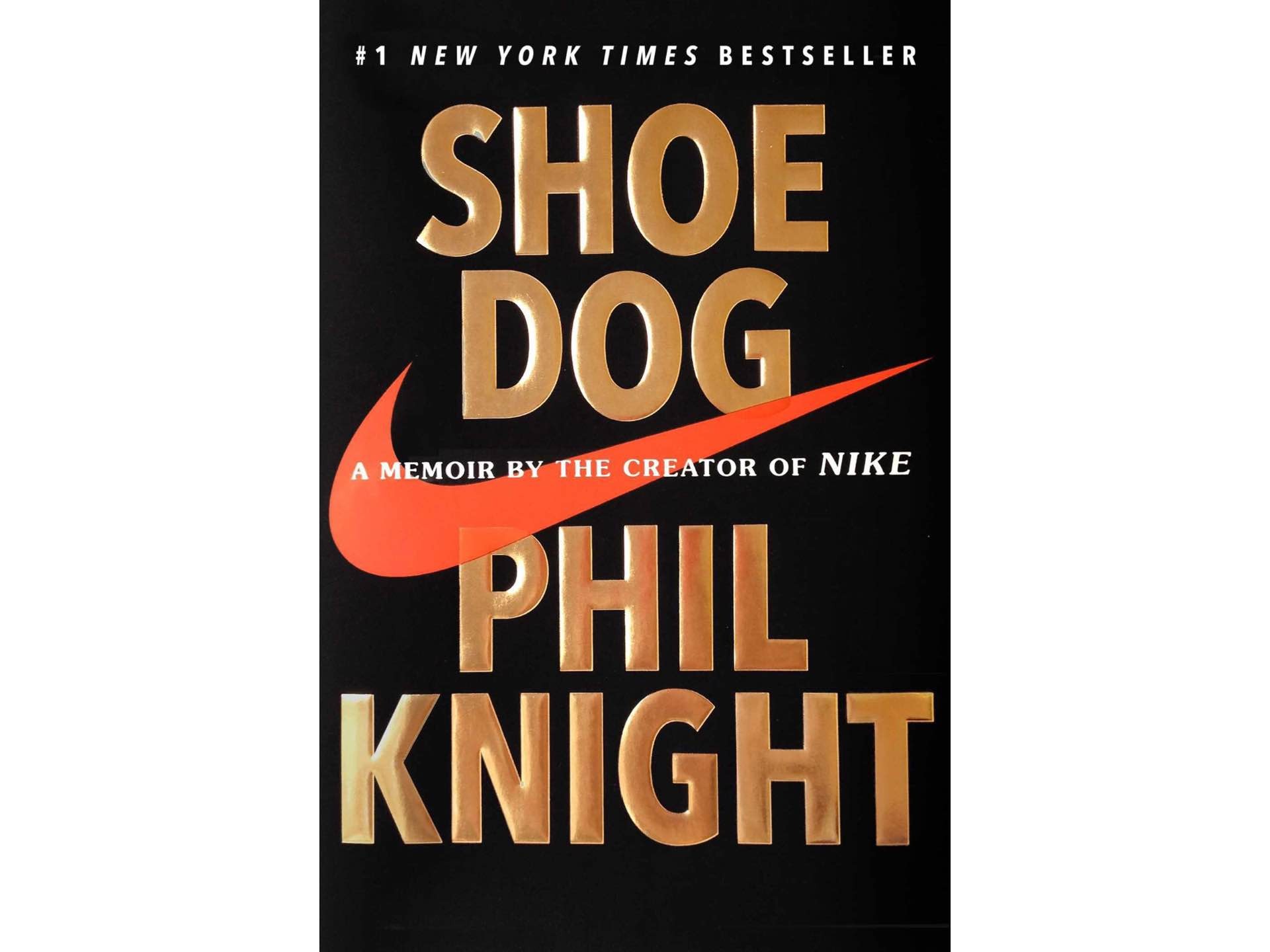 Shoe Dog by Phil Knight. ($19 hardcover)