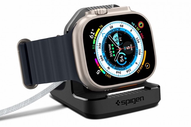 spigen-rugged-armor-apple-watch-charger-stand