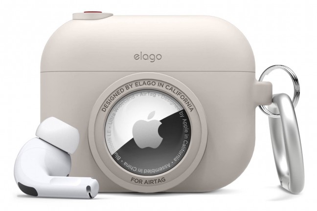 Elago Snapshot case for AirPods Pro + AirTag. ($11)