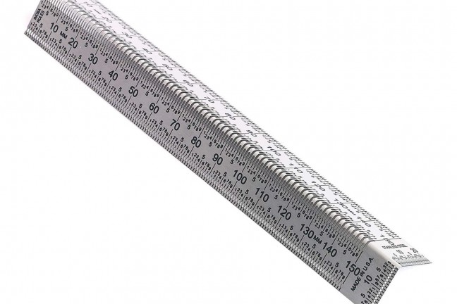 INCRA Tools Bend Rule. ($27–$41, depending on length)