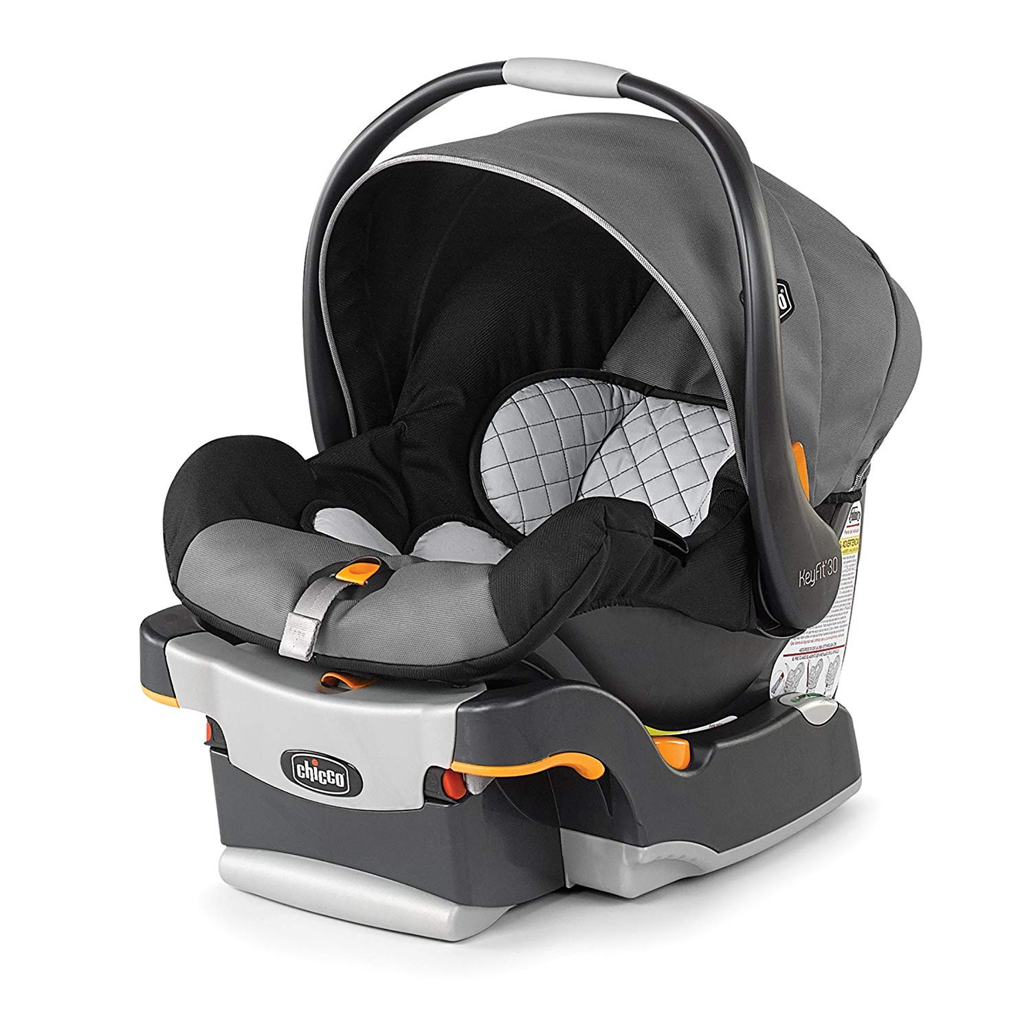 The Chicco Key Fit 30 infant car seat. ($200 for each of the five available colorways)