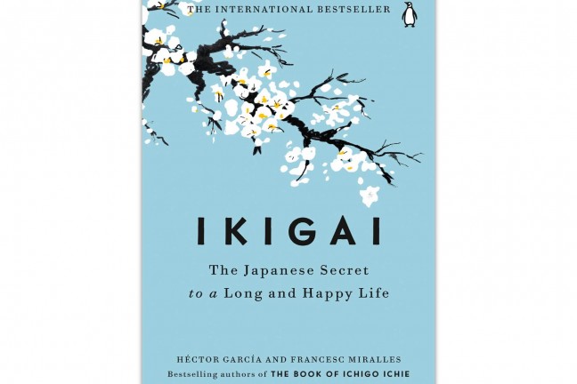 Ikigai: The Japanese Secret to a Long and Happy Life by Héctor García and Francesc Miralles. ($13 hardcover)