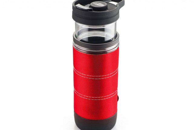 GSI Outdoors' JavaPress coffee press + travel mug. ($30)