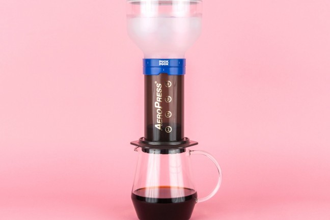 The PUCKPUCK turns the AeroPress into a cold-brew drip system. ($25)