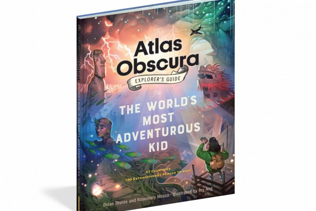 Atlas Obscura's Explorer’s Guide for the World’s Most Adventurous Kid. ($14 hardcover)