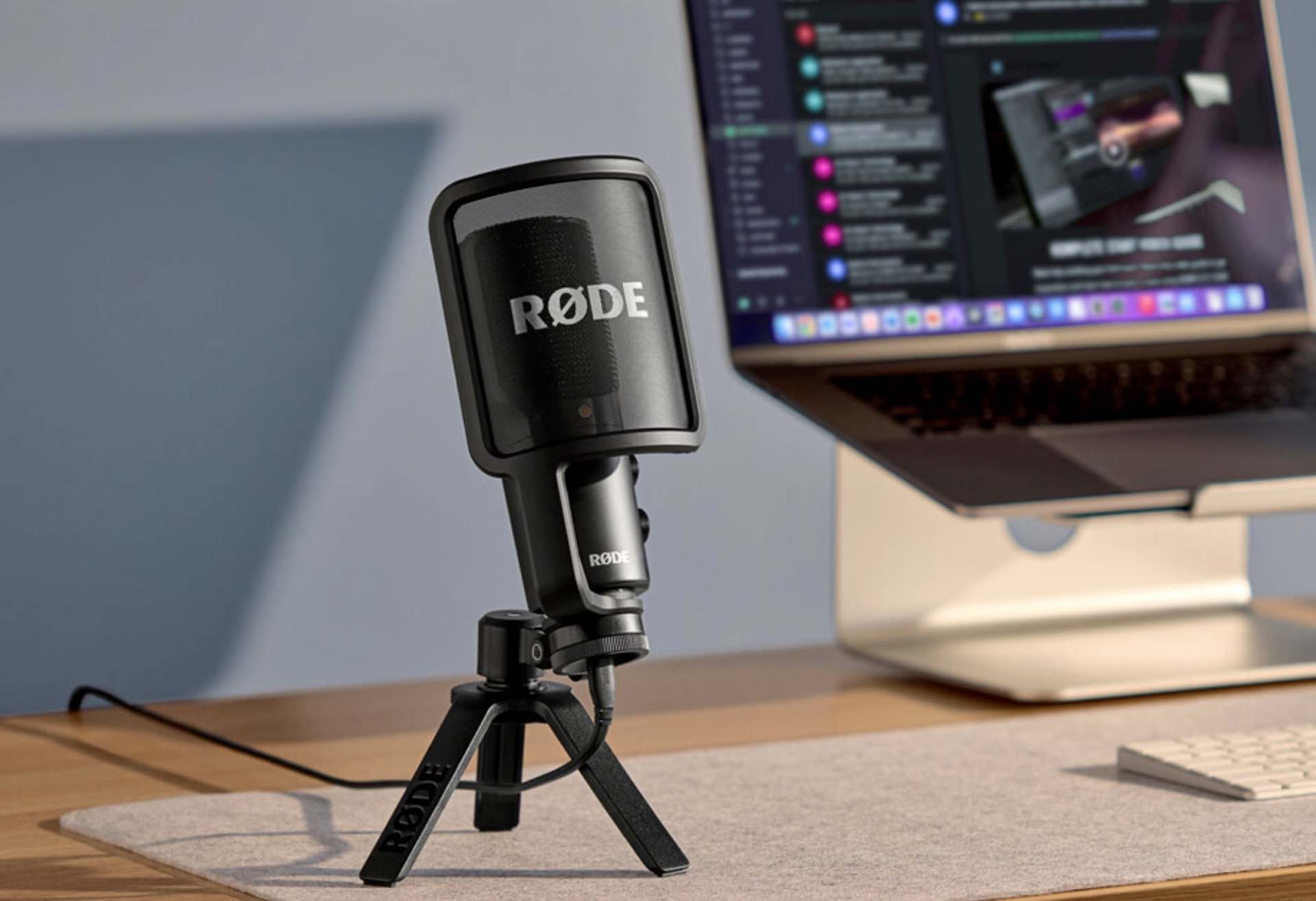 The RØDE NT-USB+ USB condenser mic. ($169)