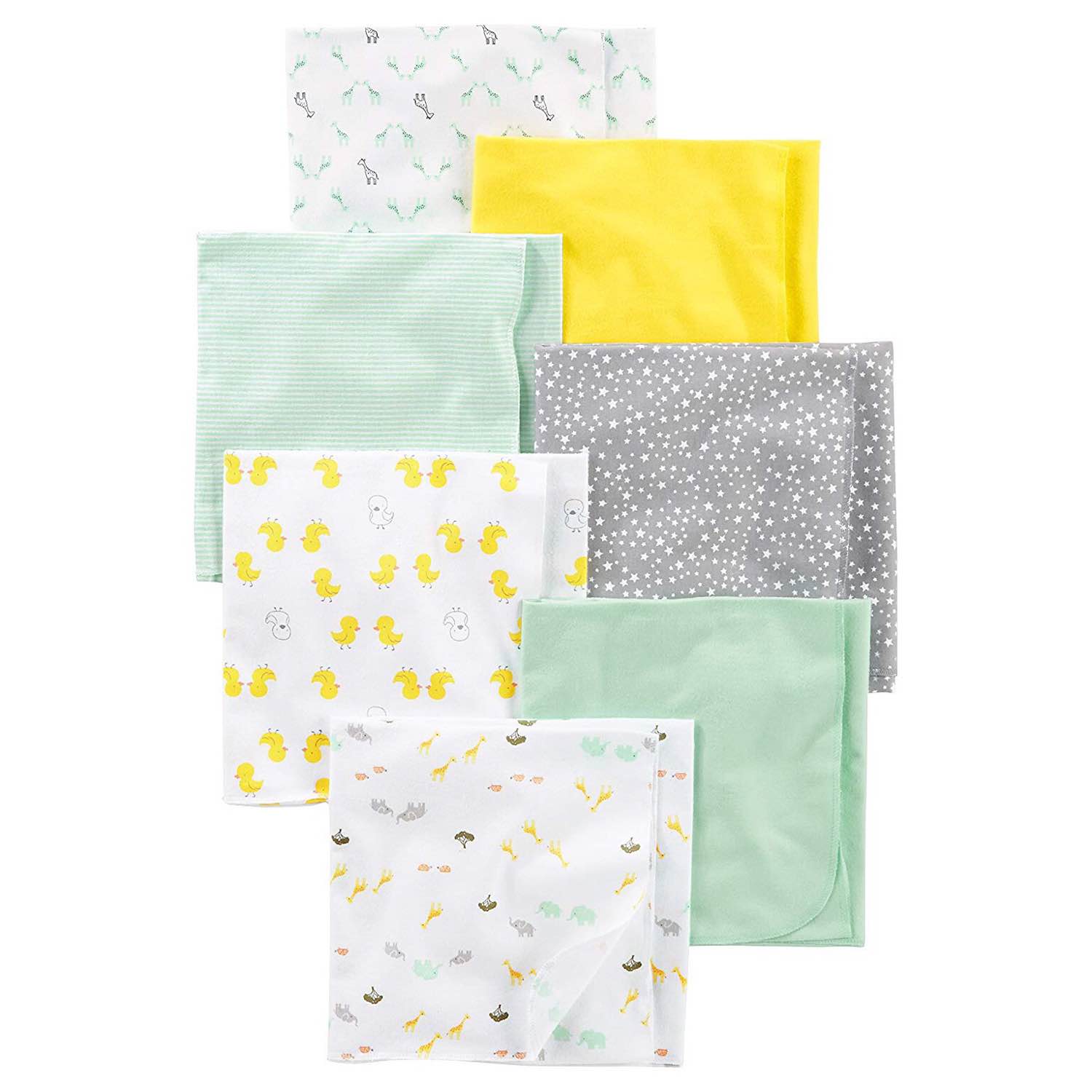 Simple Joys flannel receiving blankets. ($16 for a 7-pack)