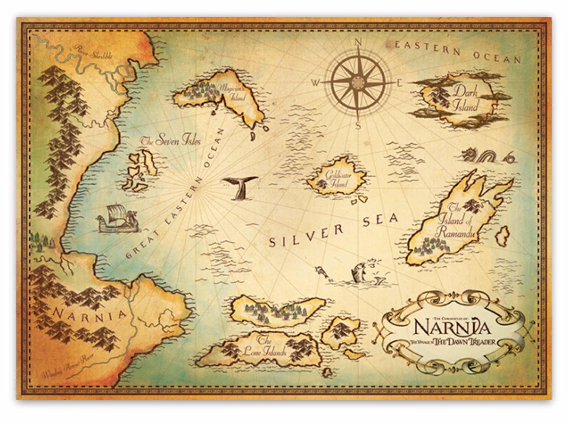 maps-of-fictional-worlds-guide-chronicles-of-narnia-voyage-of-the-dawn-treader