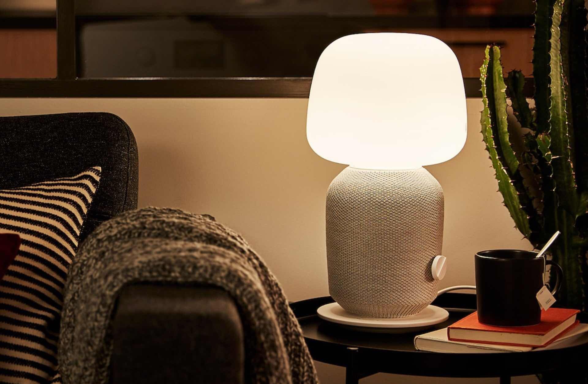 IKEA + Sonos “SYMFONISK” table lamp and Wi-Fi speaker. ($179, comes in white and black)