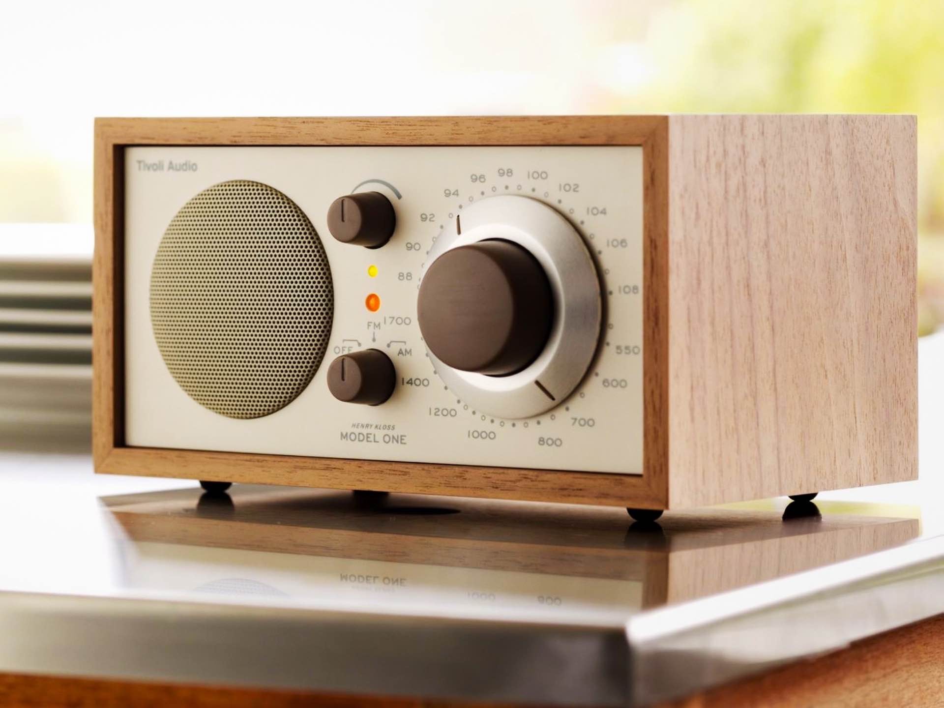 Tivoli's Model One AM/FM radio. ($169)