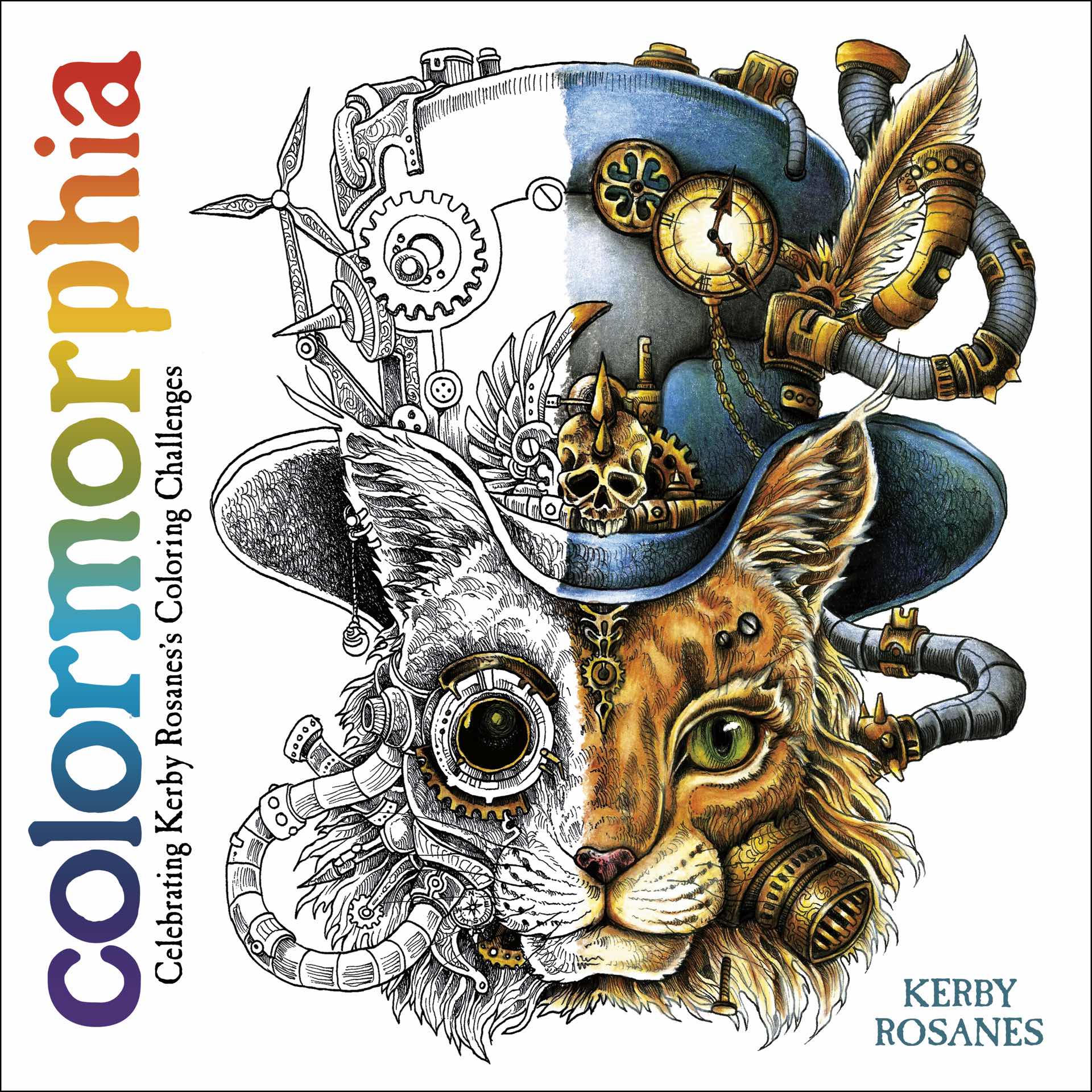 Kerby Rosanes' Colormorphia coloring book. ($8 paperback)