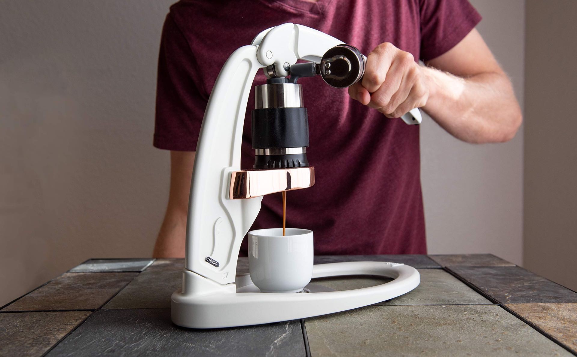 The Flair Signature espresso maker. ($239)