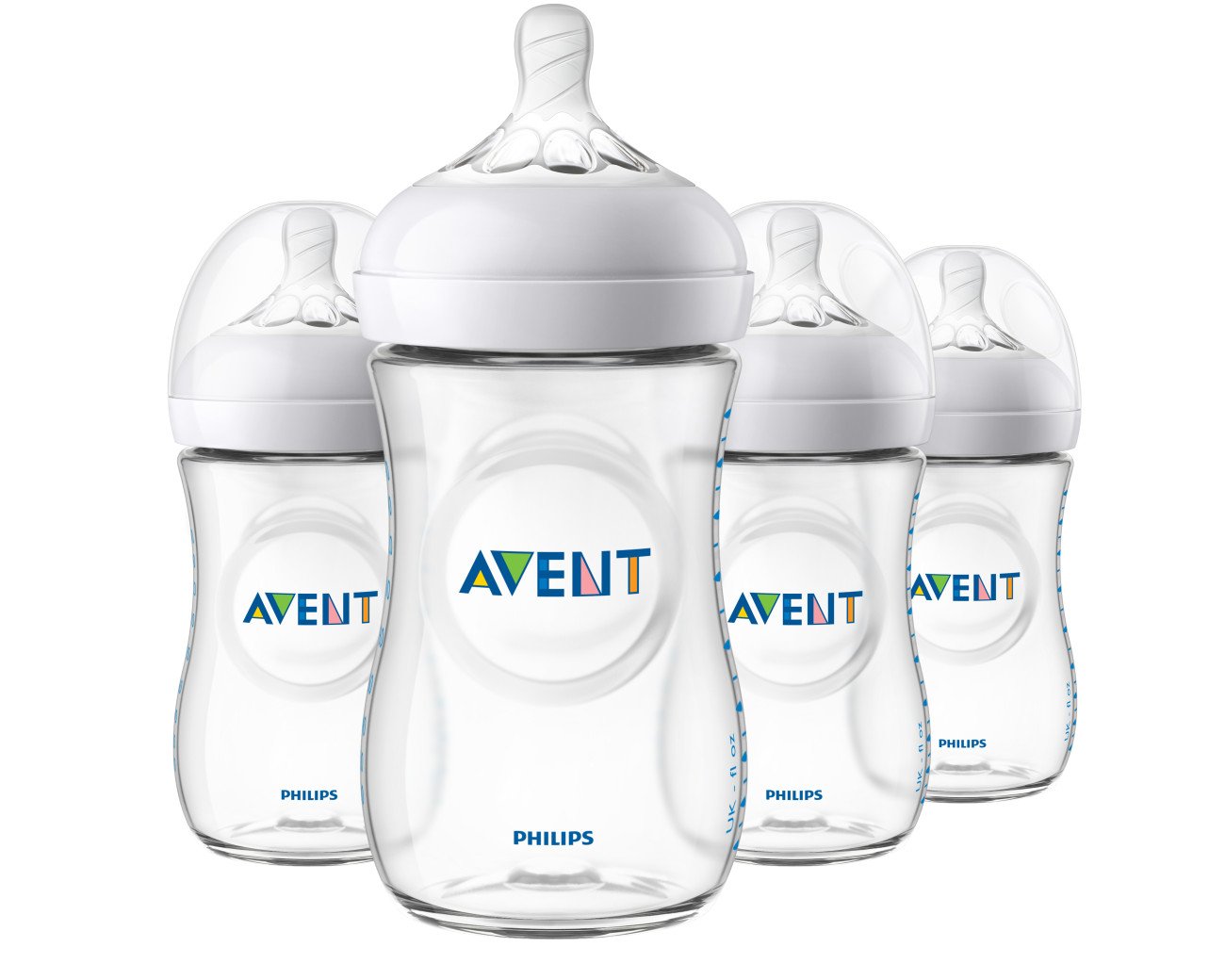 Philips AVENT Natural baby bottles. ($29 for a 4-pack)