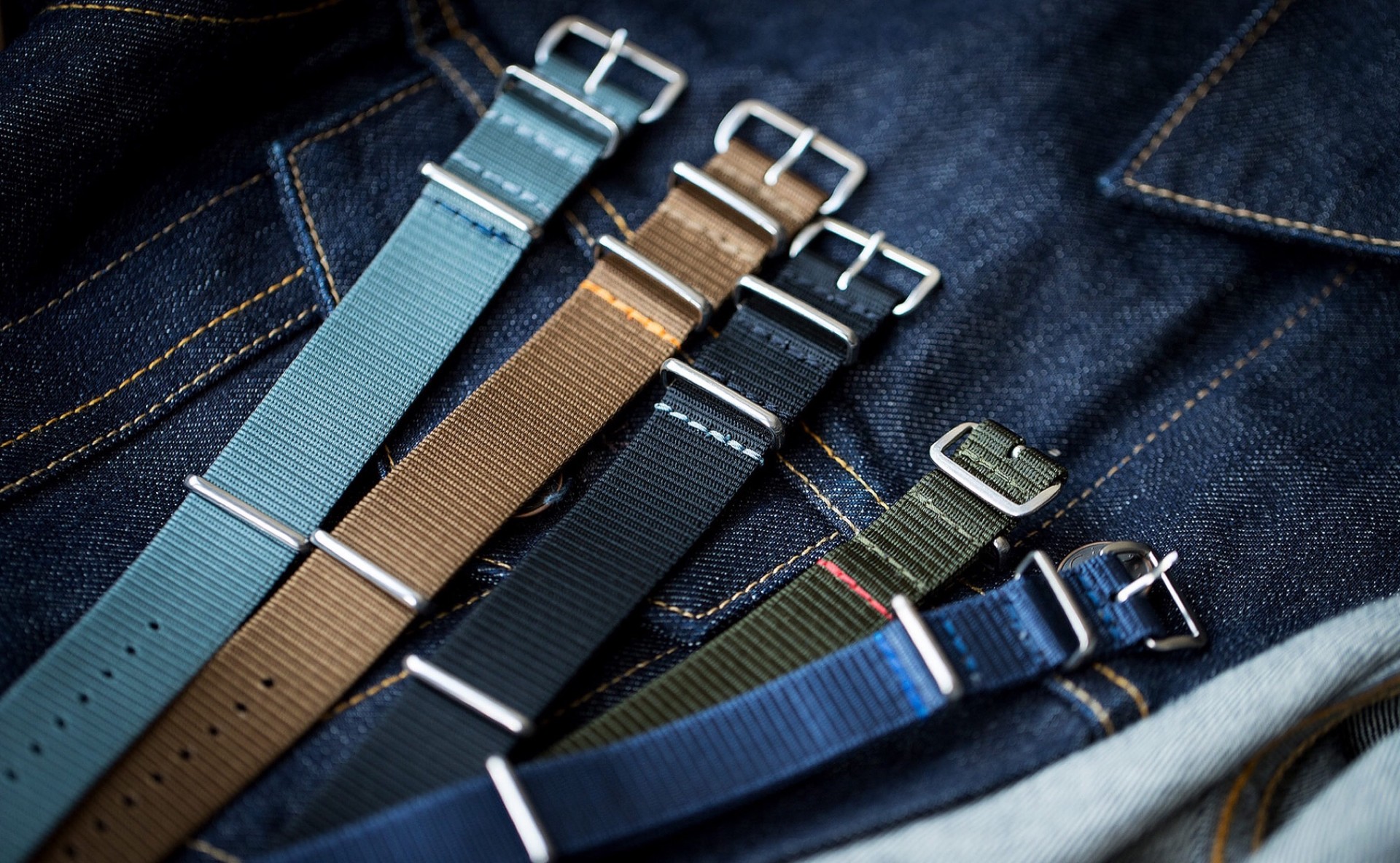 Worn & Wound ADPT watch straps. ($42 each)