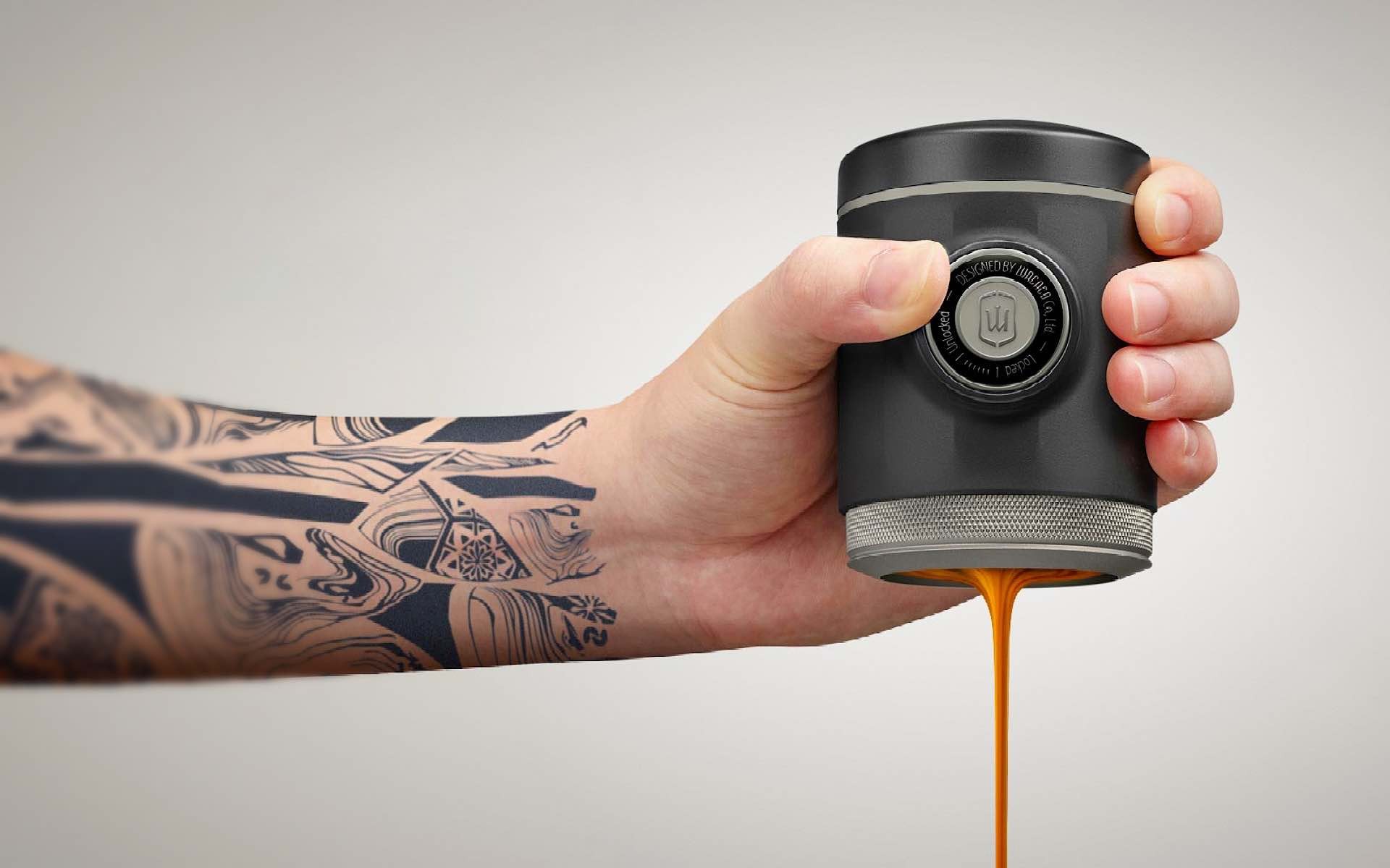 The Picopresso ultra-portable espresso maker. ($130)