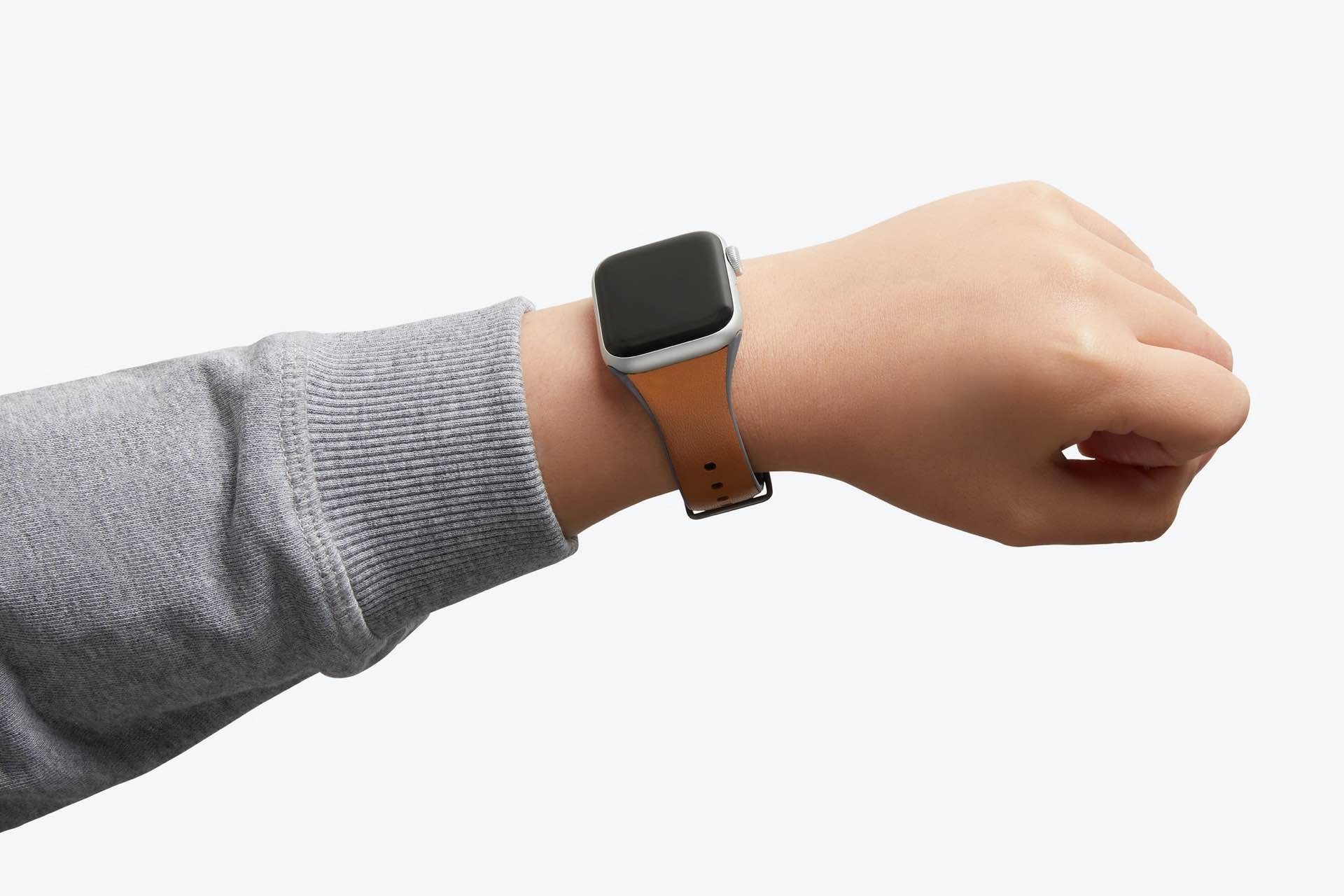 Bellroy leather + polymer strap for Apple Watch. ($69)