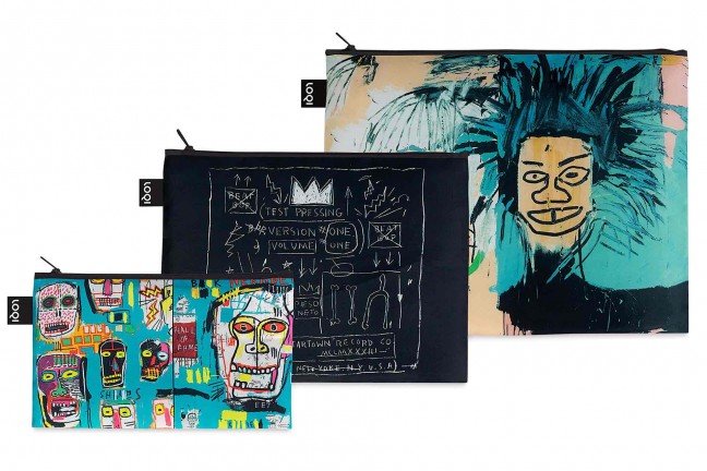 loqi-zip-pockets-multi-size-zipper-pouch-sets-jean-michel-basquiat