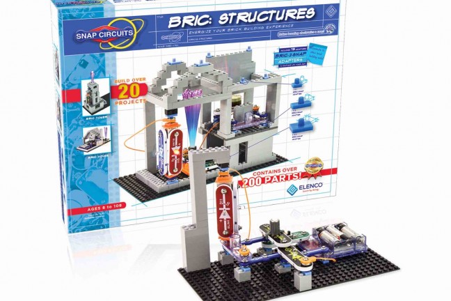 Snap Circuits BRIC: Structures kit. ($41)