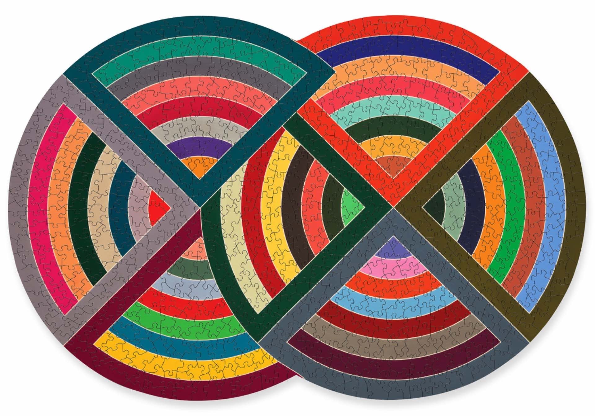 Firuzabad jigsaw puzzle by Frank Stella + MoMA. ($18)