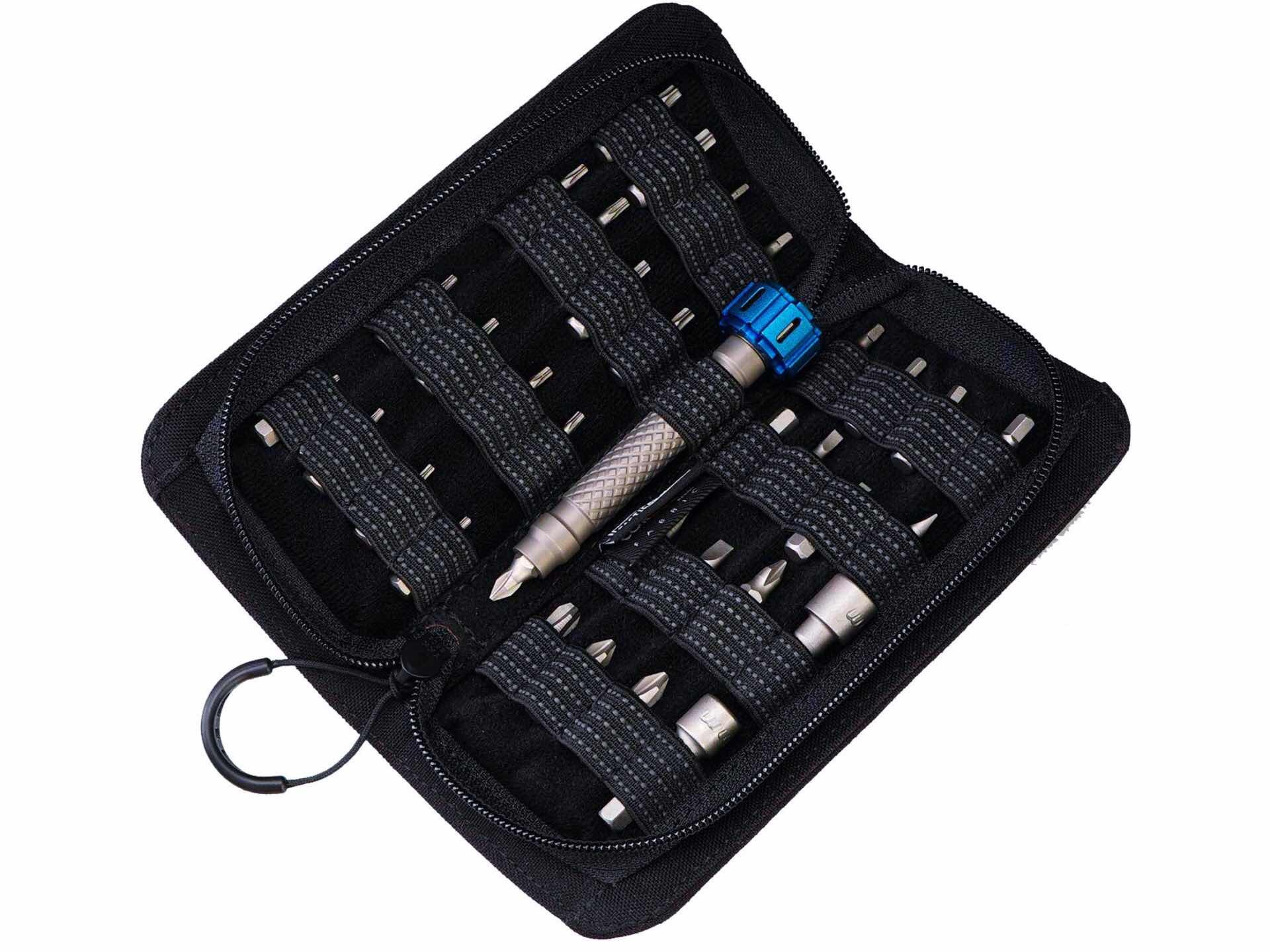 MecArmy's titanium alloy screwdriver sets. ($160 for the circular-head SDG1 set, $150 for the square-head SDG2)