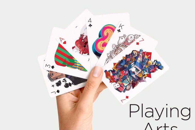 "Playing Arts" playing card decks. ($15 per edition)