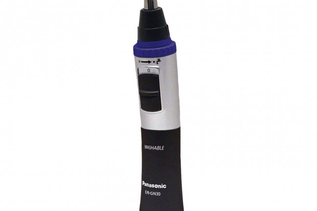 The Panasonic ER-GN30-K hair trimmer. ($10)