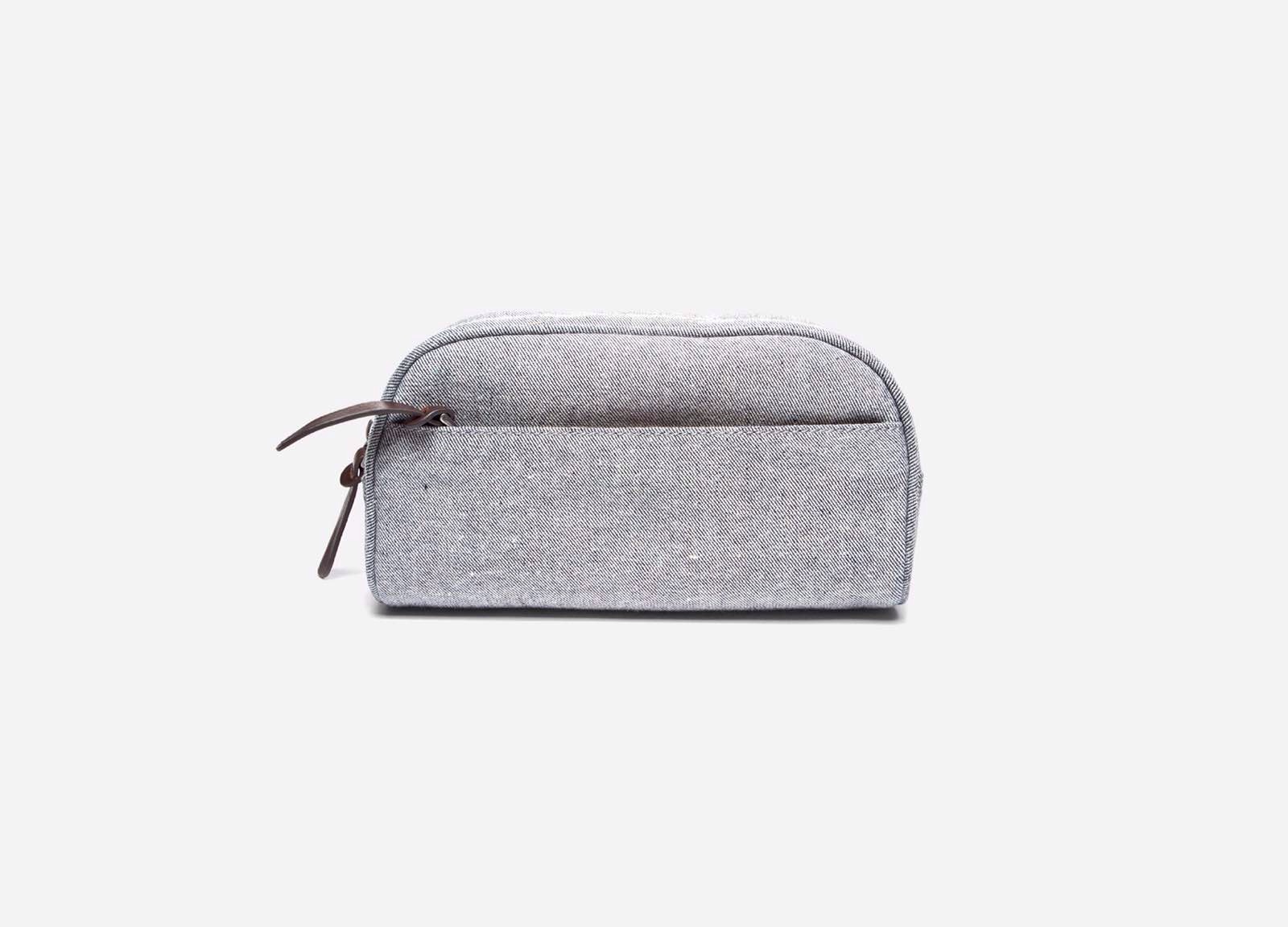 Everlane Reverse Denim Dopp Kit ($35)