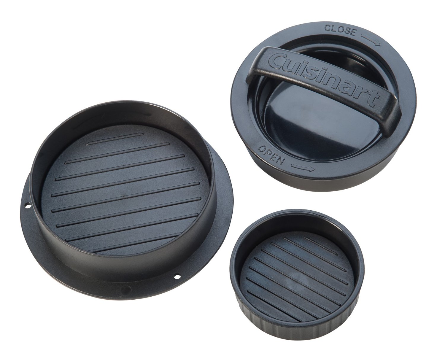 Cuisinart 3-in-1 burger press. ($8)