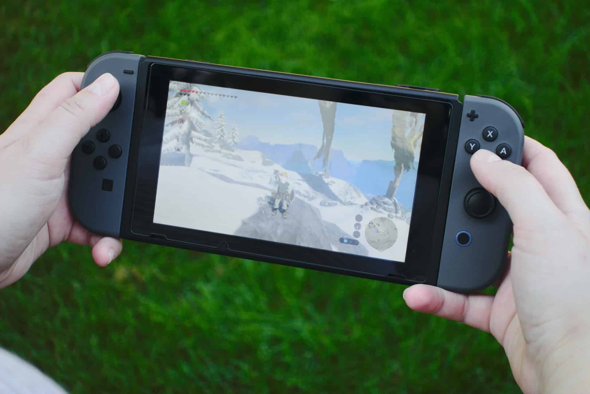 The Nintendo Switch portable gaming console. ($300)