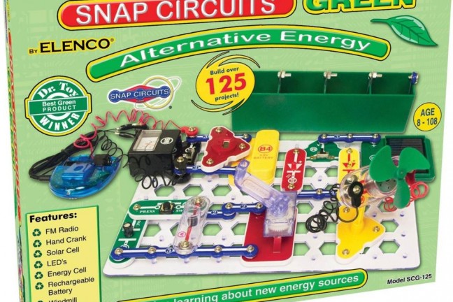 Snap Circuits alternative energy kit. ($46)